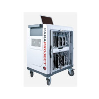 PARAT PARAPROJECT, Multimedia-Trolley, Grau, Weiß,...