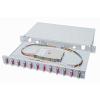 DIGITUS LWL Spleißbox, bestückt, SC, OM4