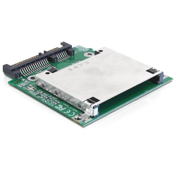 Delock 91714, CF, Windows 2000/XP/Vista/7, Mac 10.5, SATA, 66,5 mm, 64 mm, 7,3 mm