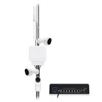 UbiQuiti UniFi Switch Flex (3-pack), Managed, L2, Gigabit Ethernet (10/100/1000), Vollduplex, Power over Ethernet (PoE), Wandmontage