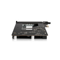 Icy Dock MB839SP-B, Universal, HDD-Käfig, Acrylnitril-Butadien-Styrol (ABS), Metall, Schwarz, 2.5", 154 mm