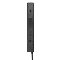 Trust 21059, 6 AC-Ausgänge, Typ F, Schwarz, 1,8 m, 360 mm, 50 mm