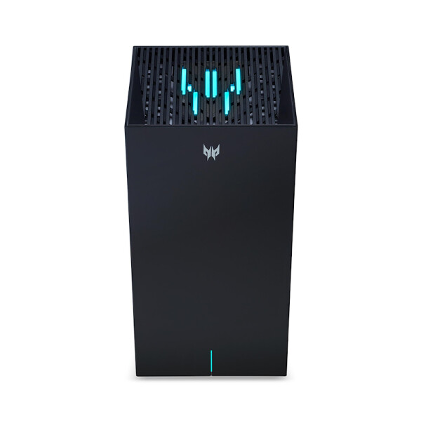 Acer Predator Connect X7 5G CPE, Wi-Fi 7 (802.11be), Tri-Band (2,4 GHz/5 GHz/6 GHz), Ethernet/LAN, 5G, Schwarz, Tabletop-Router