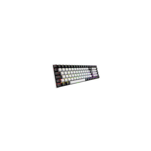 Sharkoon Skiller SGK50 S2 PBT weiss DE-Layout Gateron G Pro 3.0 Yellow - Tastatur - Tastatur