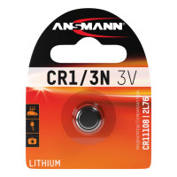 Ansmann Lithium Battery, Einwegbatterie, 1/3N, Lithium, 3 V, 1 Stück(e), -40 - 60 °C