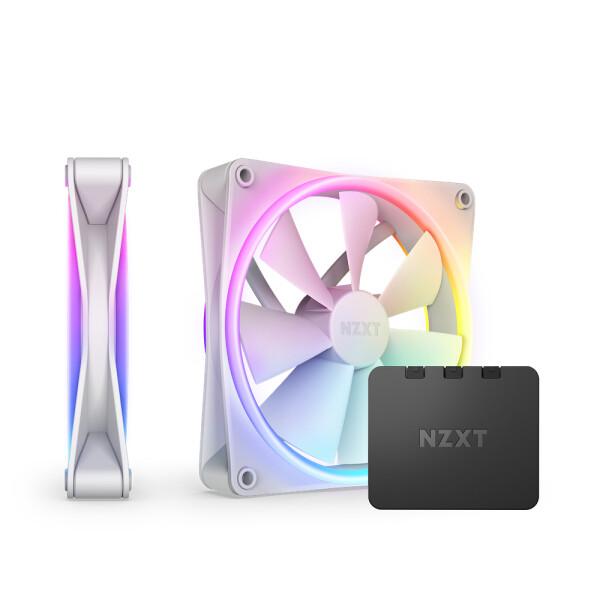 NZXT F140 RGB DUO Twin Pack, Ventilator, 14 cm, 500 RPM, 1800 RPM, 36 dB, 2,72 cfm