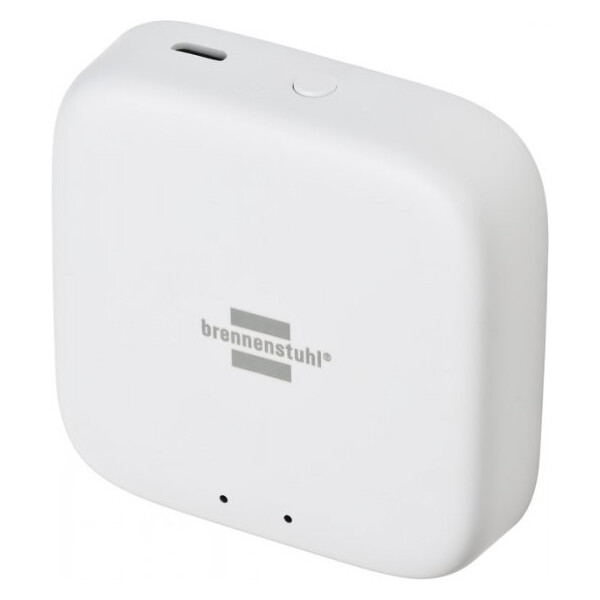 Brennenstuhl 1294060, Erweiterungsmodul, Weiß, Kunststoff, Zigbee 3.0, 100 m, 60 mm