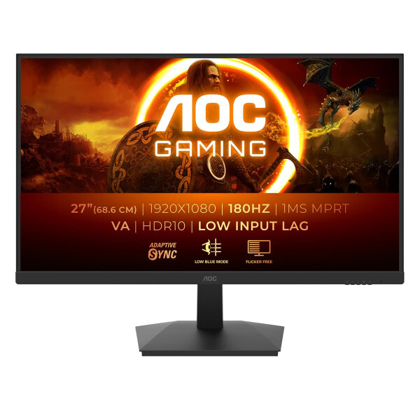 AOC G1 27G15N2, 68,6 cm (27"), 1920 x 1080 Pixel, Full HD, LCD, 1 ms, Schwarz