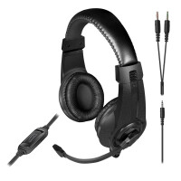 SPEEDLINK LEGATOS, Kabelgebunden, Gaming, 220 g, Kopfhörer, Schwarz