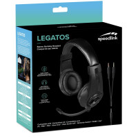 SPEEDLINK LEGATOS, Kabelgebunden, Gaming, 220 g,...