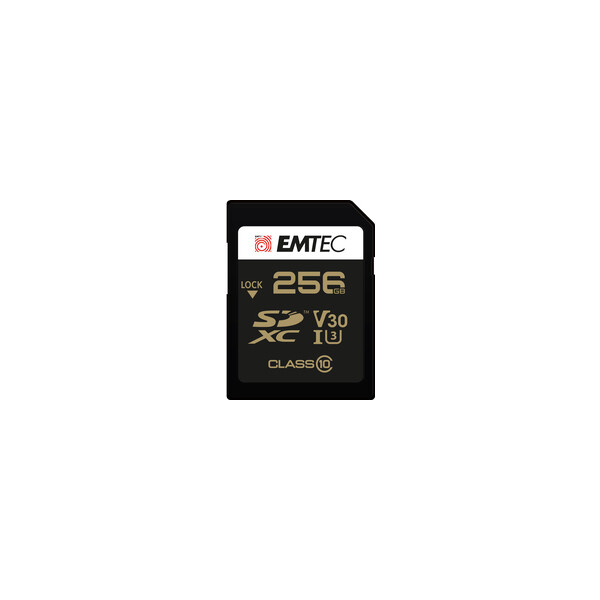 EMTEC SD UHS-I U3 SpeedIN ECMSD256GXC10SP - Secure Digital (SD)