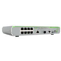 Allied Telesis L3 Gigabit Switch 8x 10/100 - Switch - 0,1...