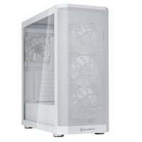 SilverStone FARA 514X weiss Tempered Glass