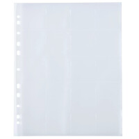 HERMA Diahüllen für Kleinbild-Dias, Folie klar/matt 10 Hüllen, Transparent, Polypropylen (PP), 50 x 50 mm