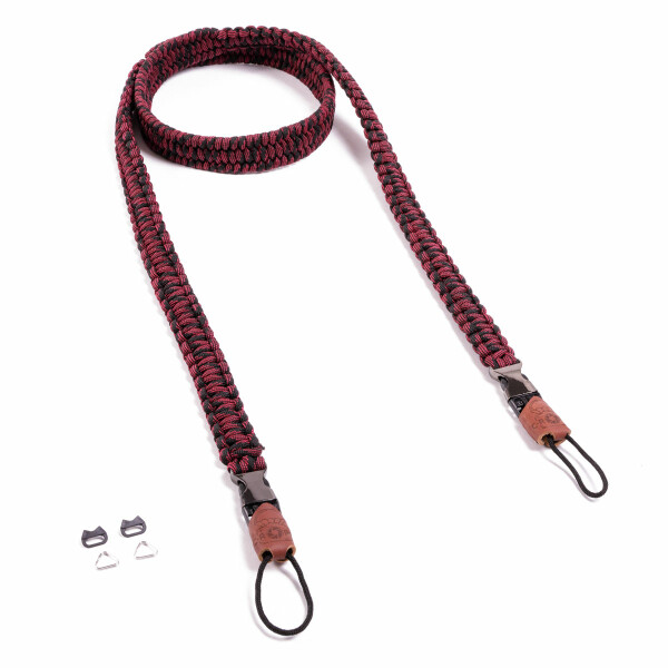 C-ROPE Traveler, Digitalkamera, Nylon, Schwarz, Rot, 40 kg, 140 cm