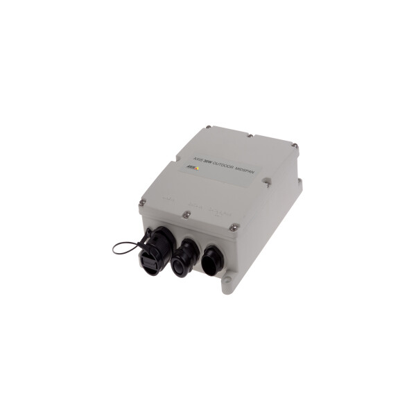 Axis 01944-001, Midspan, Draußen, Schwarz, Grau, Axis, Aluminium, IP66