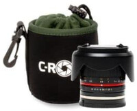 C-ROPE Objektivbeutel V2 Schwarz Variation S 10x9cm retail