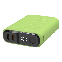 RealPower Powerbank PB-10000C PD+ 3xType-C hellgrün