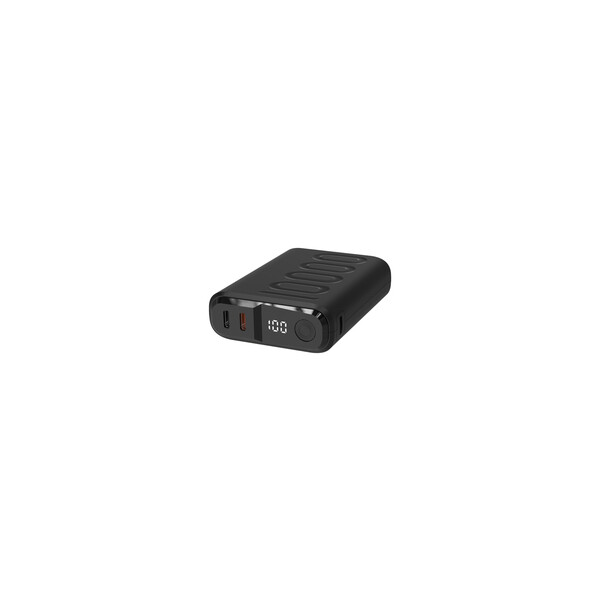 RealPower Powerbank PB-10000C PD+ mit 3x Type-C Schwarz - Batterie