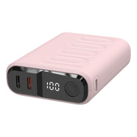RealPower Powerbank PB-10000C PD+ mit 3xType-C Rose