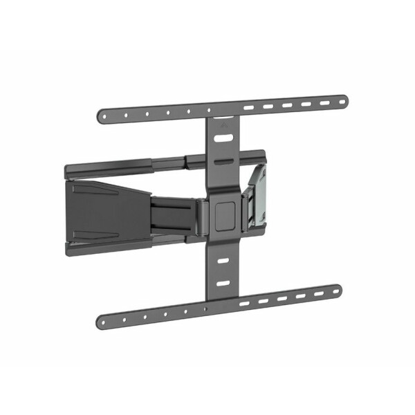 Equip 43"-90" Ultraflache Full-Motion TV-Wandhalterung, 100 x 200 mm, 600 x 400 mm, -15 - 3°, -30 - 30°, Kunststoff, Edelstahl, Schwarz
