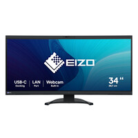 EIZO FlexScan 34 EV3450XC-BK LED-Monitor Curved - Flachbildschirm (TFT/LCD) - 86,6 cm
