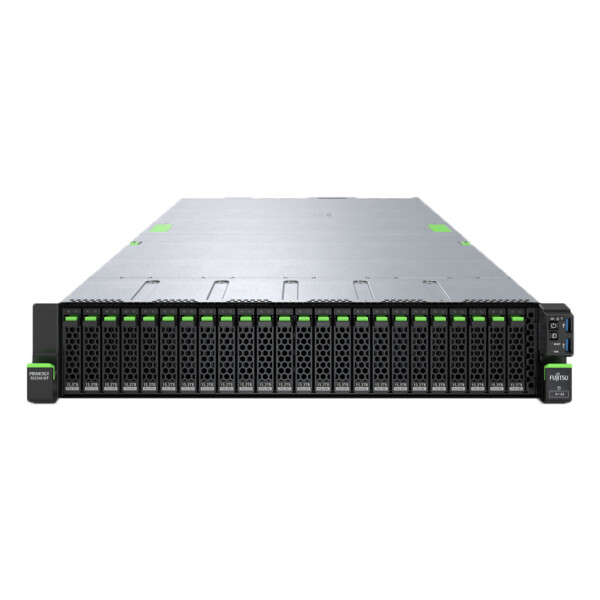 Fujitsu PRIMERGY RX2540 M7, 2,4 GHz, 4510, 32 GB, DDR5-SDRAM, 900 W, Rack (2U)