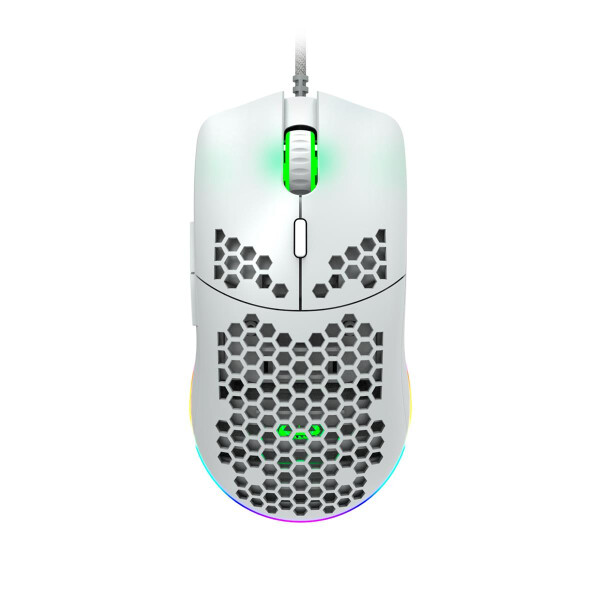 Canyon Puncher, rechts, Optisch, USB Typ-A, 3200 DPI, Weiß