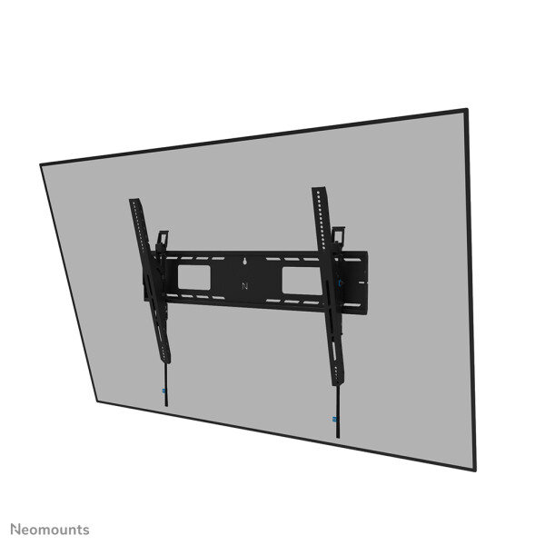 Neomounts Schwerlast-TV-Wandhalterung, 2,49 m (98"), 100 x 100 mm, 800 x 600 mm, -15 - 15°, Stahl, Schwarz