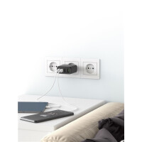Goobay 64819, Drinnen, AC, Schwarz