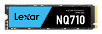 Lexar NQ710 NVMe SSD, PCIe Gen4x4 M.2, Typ 2280 - 500GB - NVMe SSD im 2280 Format - unterstützt NVMe 1.4-Schnittstelle