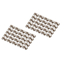 DIGITUS - A-CC-BR - Farbclips für RJ45-Kabel Braun