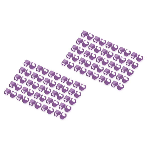 DIGITUS - A-CC-VI - Farbclips f.RJ45-Kabel Violett