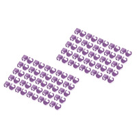 DIGITUS - A-CC-VI - Farbclips f.RJ45-Kabel Violett