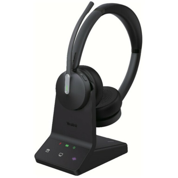 Yealink WH64 Hybrid Dual Teams, Kabellos, 20 - 20000 Hz, Büro/Callcenter, 331 g, Kopfhörer, Schwarz