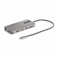 StarTech.com Drei Monitor USB-C Multiport Adapter, 2x 4K...
