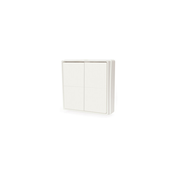Shelly · Plug & Play·""Blu Wall Switch 4""· Wandtaster· 4-fach· 16 Aktionen·