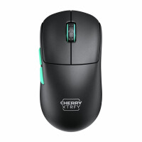 Cherry XTRFY M68 Wireless, RF Wireless, 26000 DPI, Schwarz, Türkis