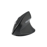 Kensington Pro Fit Ergo MY630 EQ, rechts, Vertikale Ausführung, RF Wireless + Bluetooth + USB Type-A, 2400 DPI, Schwarz