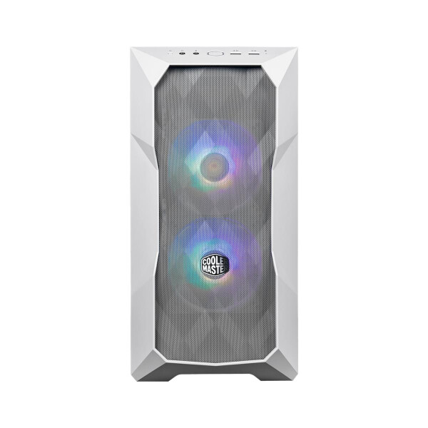 Cooler Master TD300, Mini Tower, PC, Weiß, micro ATX, Mini-ITX, Netz, Kunststoff, Stahl, Multi