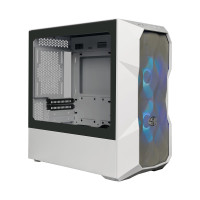 Cooler Master TD300, Mini Tower, PC, Weiß, micro ATX, Mini-ITX, Netz, Kunststoff, Stahl, Multi