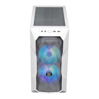 Cooler Master TD300, Mini Tower, PC, Weiß, micro ATX, Mini-ITX, Netz, Kunststoff, Stahl, Multi