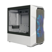 Cooler Master TD300, Mini Tower, PC, Weiß, micro ATX, Mini-ITX, Netz, Kunststoff, Stahl, Multi
