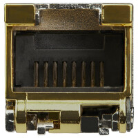 StarTech.com Juniper SFP-1GE-T kompatibles SFP Transceiver-Modul – 1000BASE-T, Kupfer, 1000 Mbit/s, SFP, 1000BASE, Silber, 4655371 h