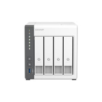 QNAP TS-433, NAS, Tower, ARM, Cortex-A55, 4 TB, Weiß