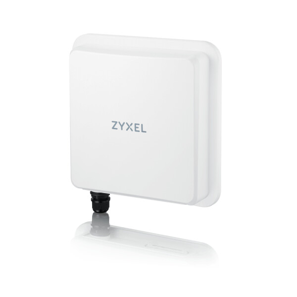 ZyXEL Nebula FWA710, Wi-Fi 4 (802.11n), Dual-Band (2,4 GHz/5 GHz), Ethernet/LAN, 5G, Weiß, Desktop-/Pol-Router