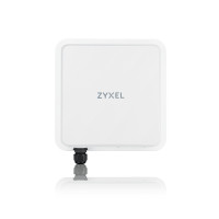 ZyXEL Nebula FWA710, Wi-Fi 4 (802.11n), Dual-Band (2,4 GHz/5 GHz), Ethernet/LAN, 5G, Weiß, Desktop-/Pol-Router