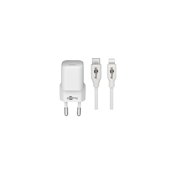 Goobay Apple Lightning USB-C PD-Ladeset - PC-/Server Netzteil - 30.000 W