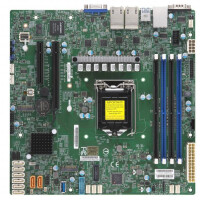 Supermicro X11SCH-LN4F - Motherboard - micro ATX -...
