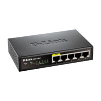 D-Link DES-1005P, Unmanaged, Vollduplex, Power over...